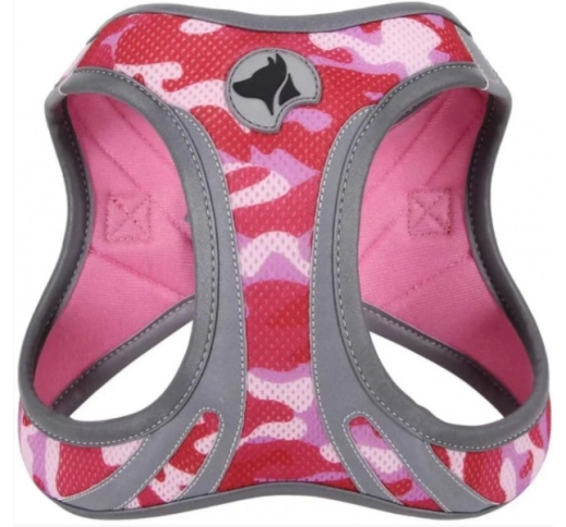 Harness Refelctive Army Pink M 41-46cm