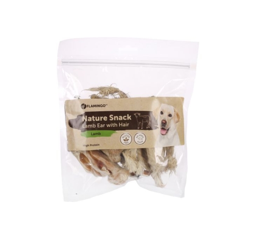 Nature Snack Lamb Ears with Fur 200g