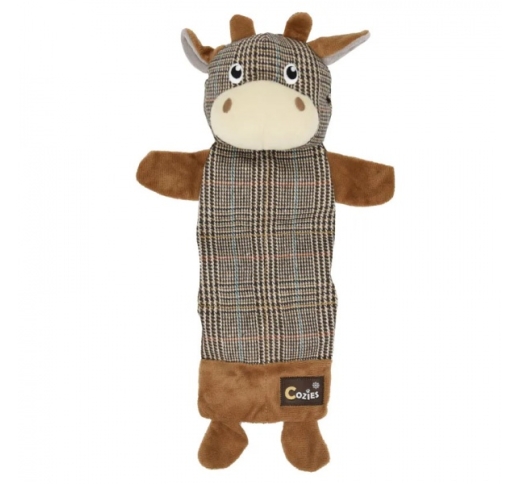 Dog Toy Cow with Squeaker 40cm