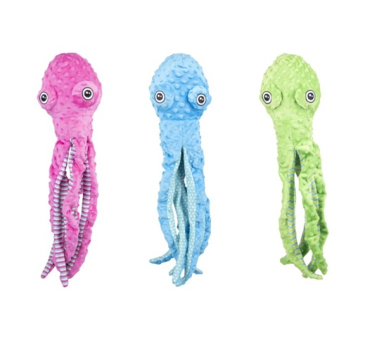 Dog Toy Octopus Bubbly S 35cm