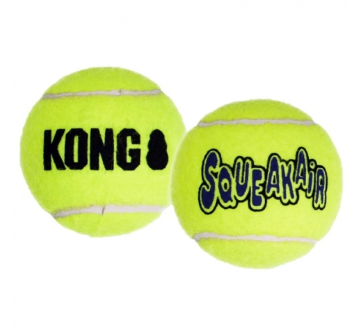 Игрушка для собак, Теннисный мяч Kong SqueakAir 2шт L