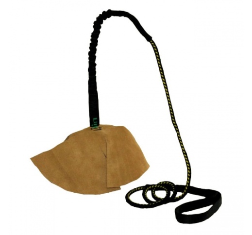 Leather Tug Round with Expander 