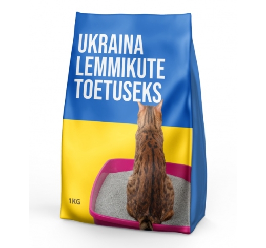  Donation for Ukrainian Pets - Cat Litter 1kg