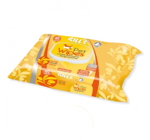 Gill's Wet Wipes with Argan Oil 40pcs
