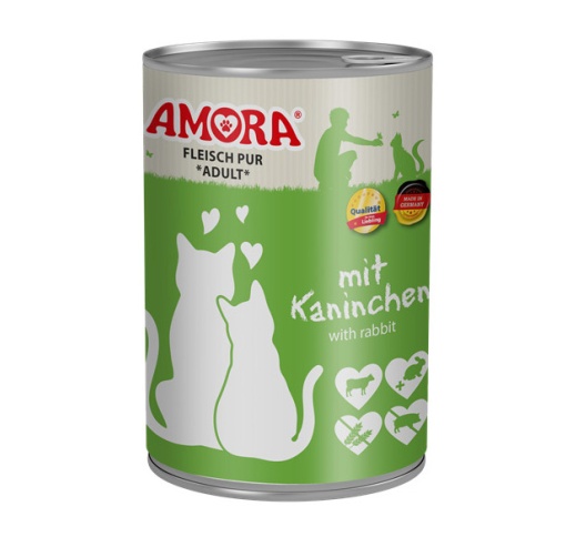 Amora Kaninchen Kassikonserv (Veise- ja Küülikulihaga) 400g