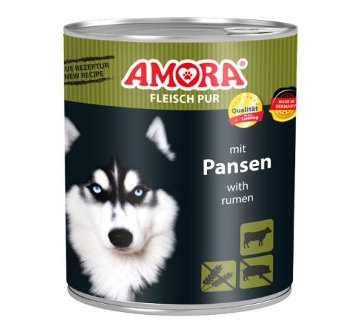 Amora Pansen Koerakonserv (Veiseliha ja Magu) 800g