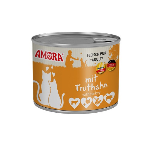 Amora Truthahn Kassikonserv (Veise- ja Kalkunilihaga) 200g