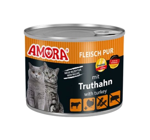 Amora Pure Meat Cat Food (Beef & Turkey) 200g