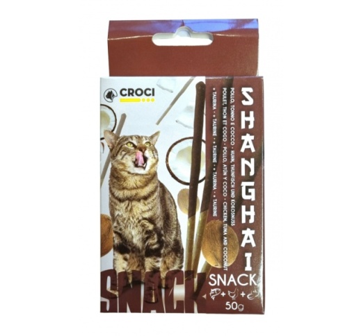 Cat Treats Shanghai with Chicken, Tuna & Coconut 50g