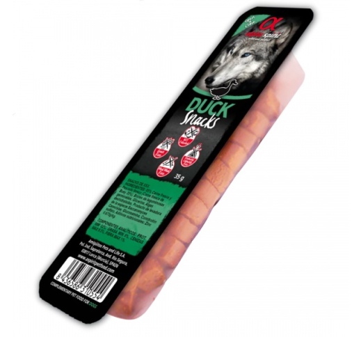 Alpha Spirit Duck Snacks for Dogs 35g