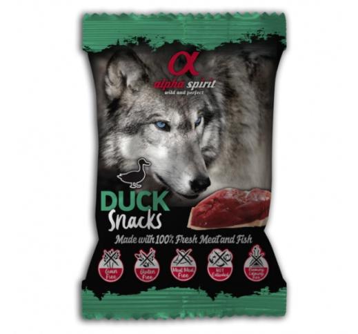 Alpha Spirit Duck Snacks for Dogs 50g