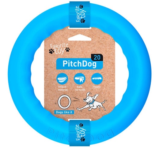 Dog Toy Pitchdog20 Ring Blue 20cm