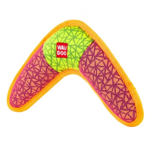 Dog Toy WAUDOG Fun Bomerang Pink 24x14cm