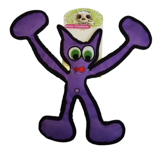 Игрушка для собак Krazy Creatures фиолетовый дракон L 39x29x3см