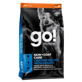 GO! Skin + Coat Kanalihaga Kuivtoit Koerale ja Kutsikale 1,6kg