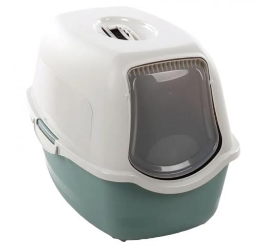 Cat Toilet Lexie Green/White L 39x56x39,5cm