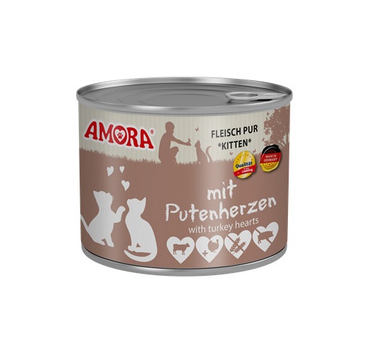 Amora mit Putenherzen Kassipojakonserv (Loomaliha ja Kalkunisüdamed) 200g
