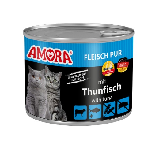 Amora Meat Pure Cat Food (Beef & Tuna) 200g