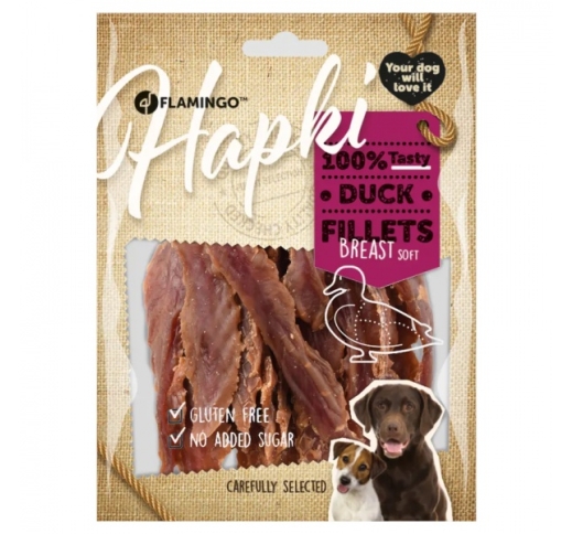 Dog Snacks Hapki Duck Fillet 170g