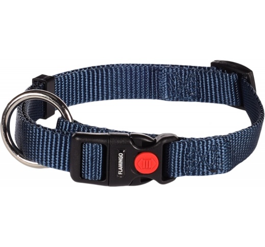 Collar Ziggi Nylon Dark Blue 30-45cm x 15mm