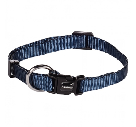 Collar Ziggi Nylon Dark Blue 30-45cm x 15mm