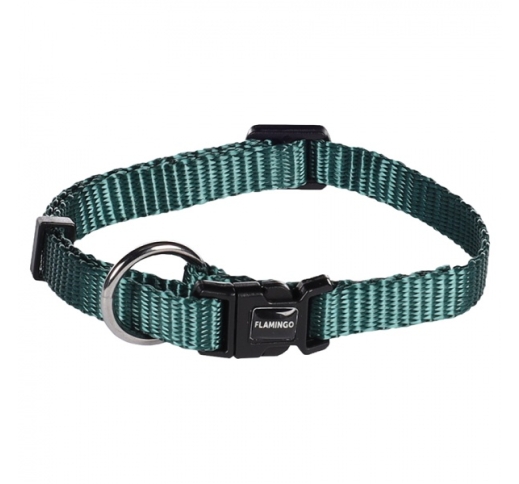 Collar Ziggi Nylon Dark Green 30-45cm x 15mm