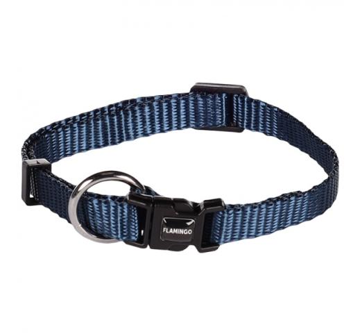 Collar Ziggi Nylon Dark Blue 20-35cm x 10mm