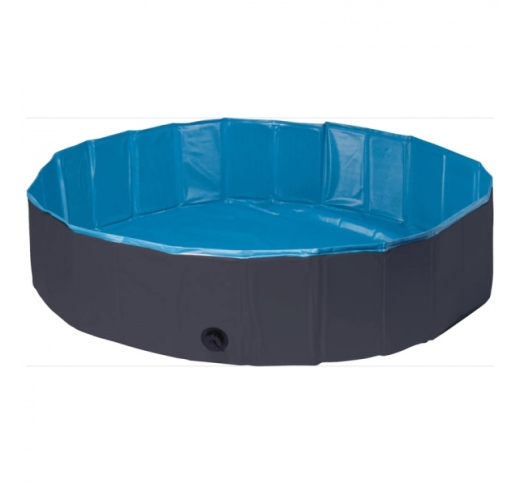Swimming Pool for Dogs Gray/Blue 80x20cm