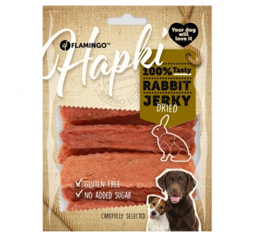 Hapki Dog Snack Rabbit Jerky 170g