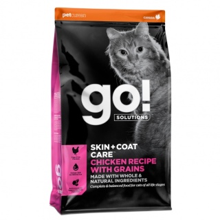 GO! Skin + Coat Kanalihaga Kuivtoit Kassile ja Kassipojale 3,7kg