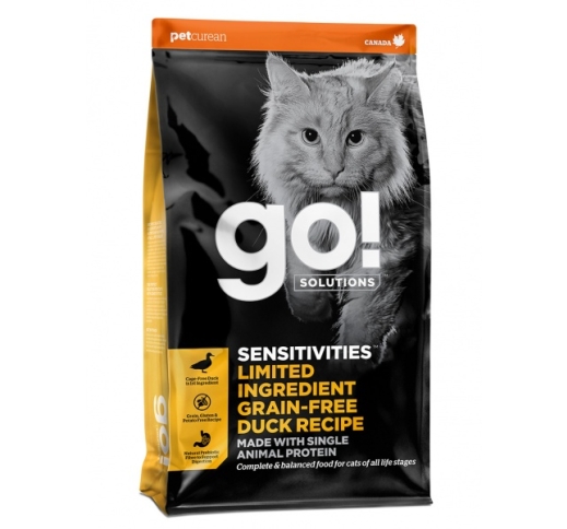 Go! Sensitivities Grain Free Duck Recipe for Cats & Kittens 1,4kg