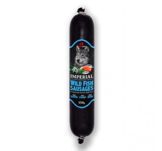 Alpha Spirit Wild Fish Imperial Sausage (Fresh Fish) 150g