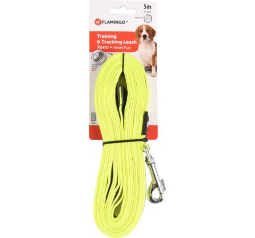 Training and Tracking Leash Xeno Yellow 5m x 2cm