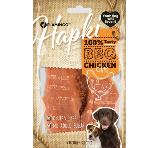 Hapki Dog Snack BBQ Chicken Fillet 85g