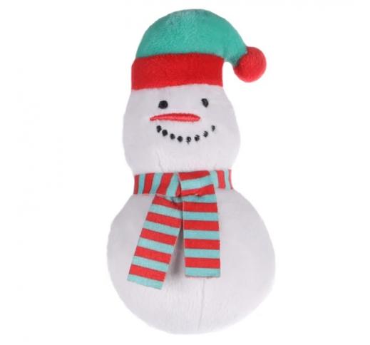 Cat Toy Snowman (with Catnip) 7x5x13cm