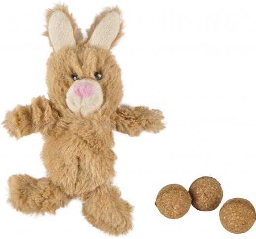 Cat Toy Rabbit with Catnip