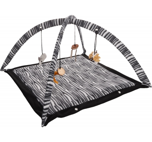 Cat Toy "Zebra" Playmat 54,5x54,5x33cm
