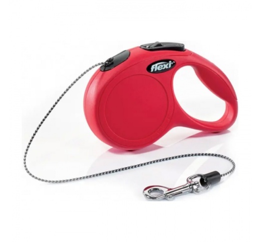 Flexi New Classic XS Red Cord 3m - 8kg