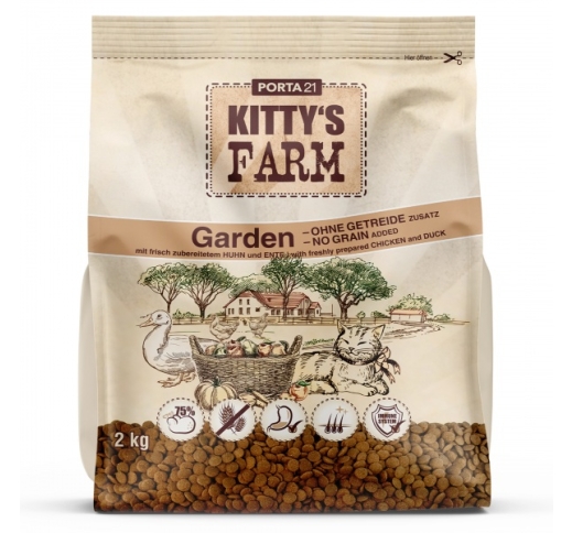 Kitty's Farm - Garden, Корм ​​для кошек 2кг
