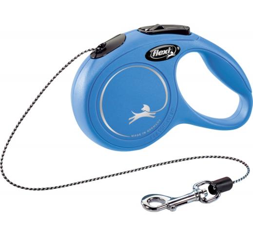 Flexi New Classic XS Blue Cord 3m - 8kg