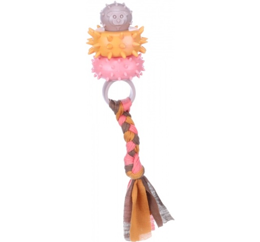 Flamingo Mänguasi Kutsikale TPR "Bunty Rings" 20x5,7cm