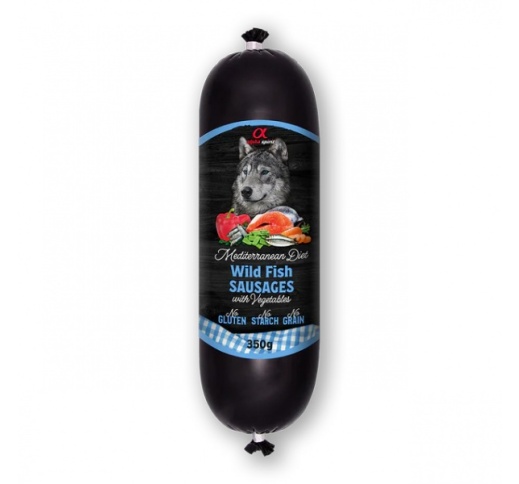 Колбаса Alpha Spirit "Mediterranean Diet" Wild Fish (Свежая рыба) 350г