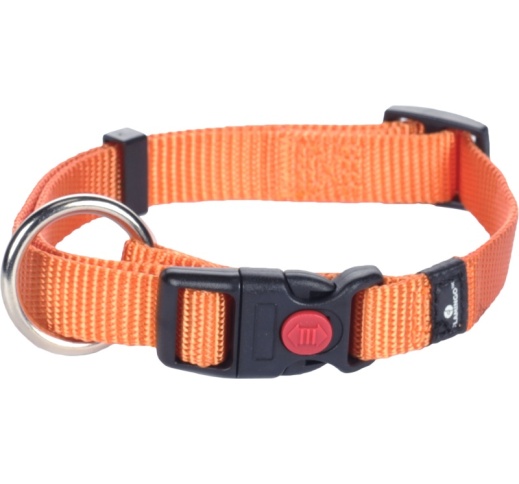 Flamingo Collar Ziggi Nylon Orange 45-65cm x 25mm