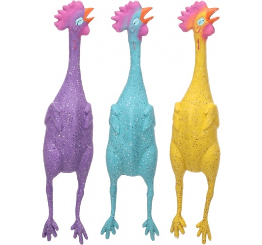 Flamingo Игрушка для собак из латекса "Freckles" — Курица, 48.5см