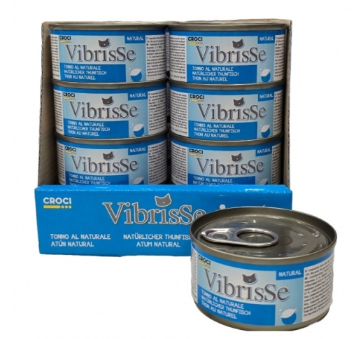 Vibrisse Консервы для кошек - тунец 70г x 24шт