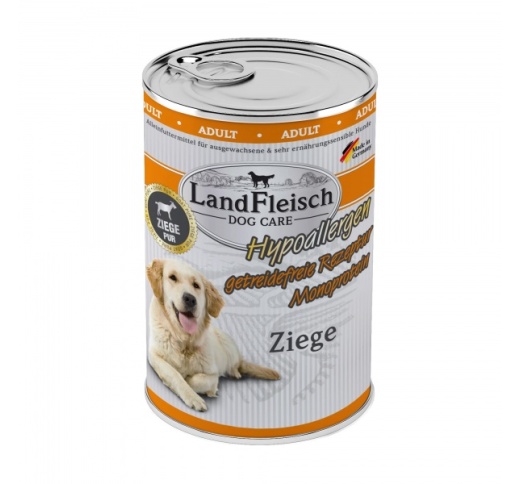 Landfleisch Dog Care Hüpoallergeenne Koerakonserv Kitselihaga (Ziege) 400g