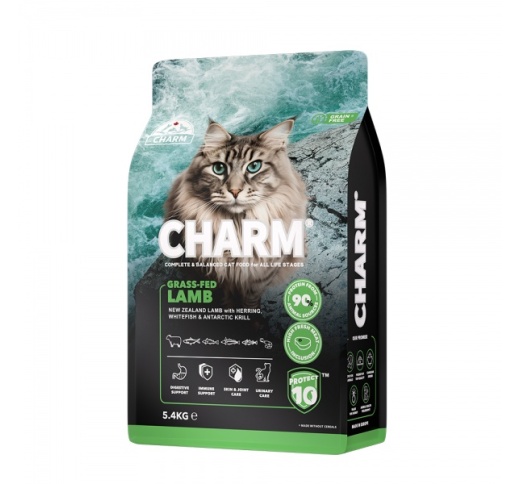 Charm Grass-Fed Lamb Cat Food 5,4kg