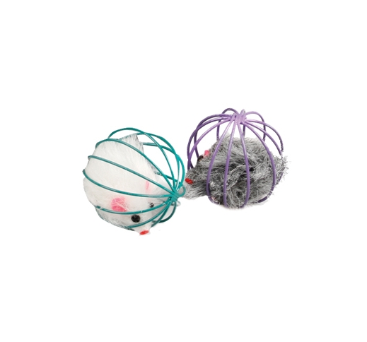 Wire Ball with Mouse 6cm