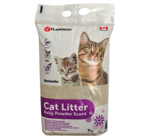 Cat Litter Baby Powder Scented 7kg