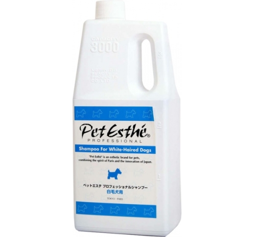 PetEsthe White ультрагипоаллергенный шампунь для собак 3л